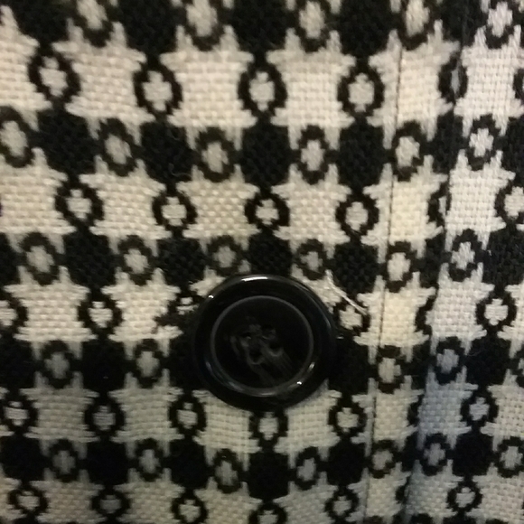 Briggs New York black and white dress jacket - Picture 5 of 7